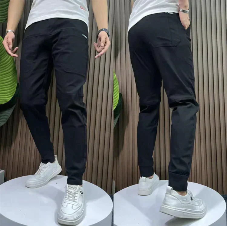 Carlos|Pantalones cargo elásticos de primera calidad para hombre.