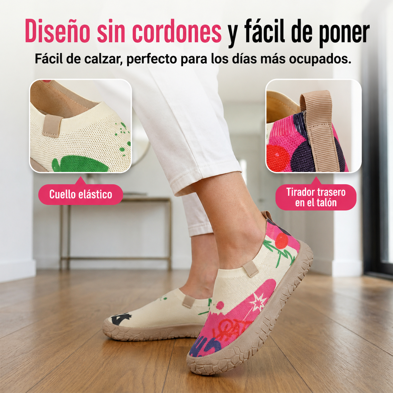 Zapatillas de senderismo ligeras y modernas para mujer