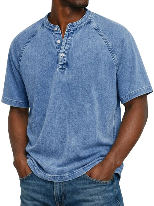 Camisa vintage de hombre con botones