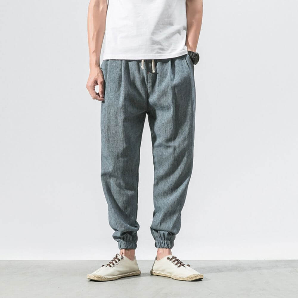 Pantalones cómodos de estilo japonés