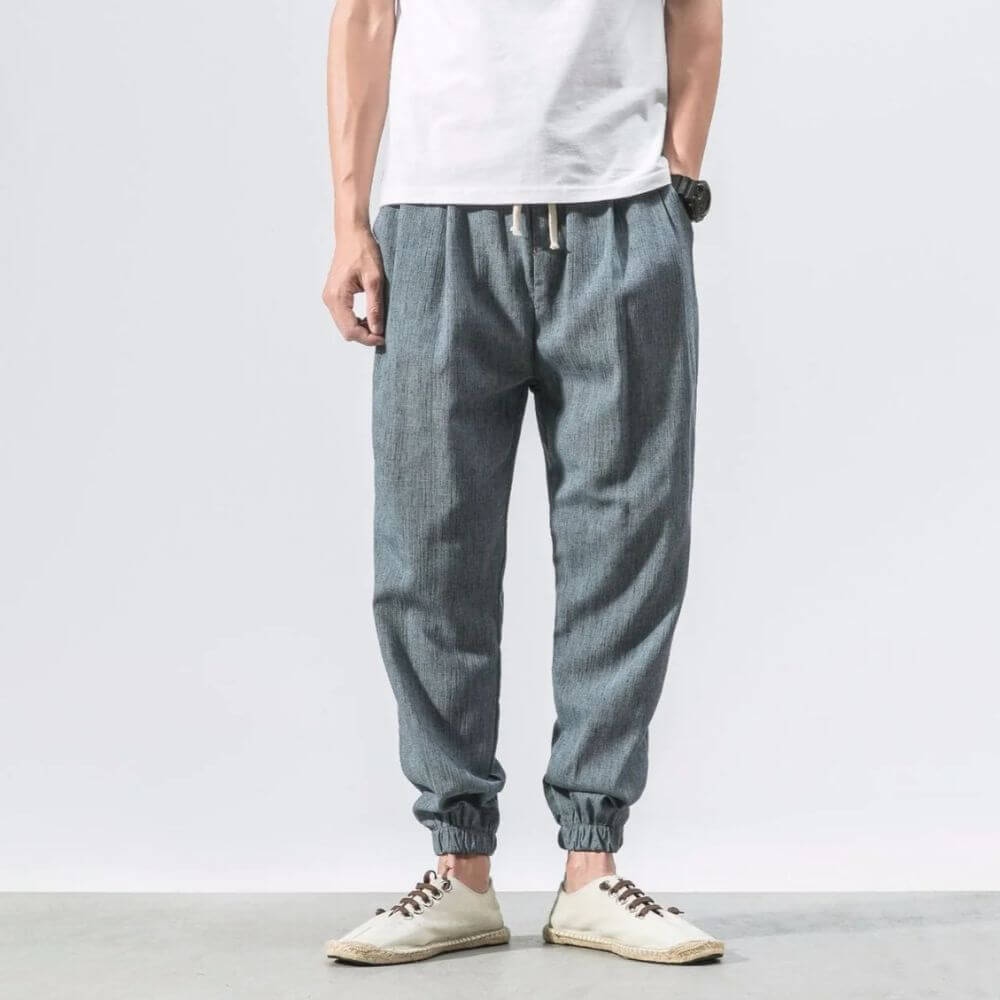 Pantalones cómodos de estilo japonés