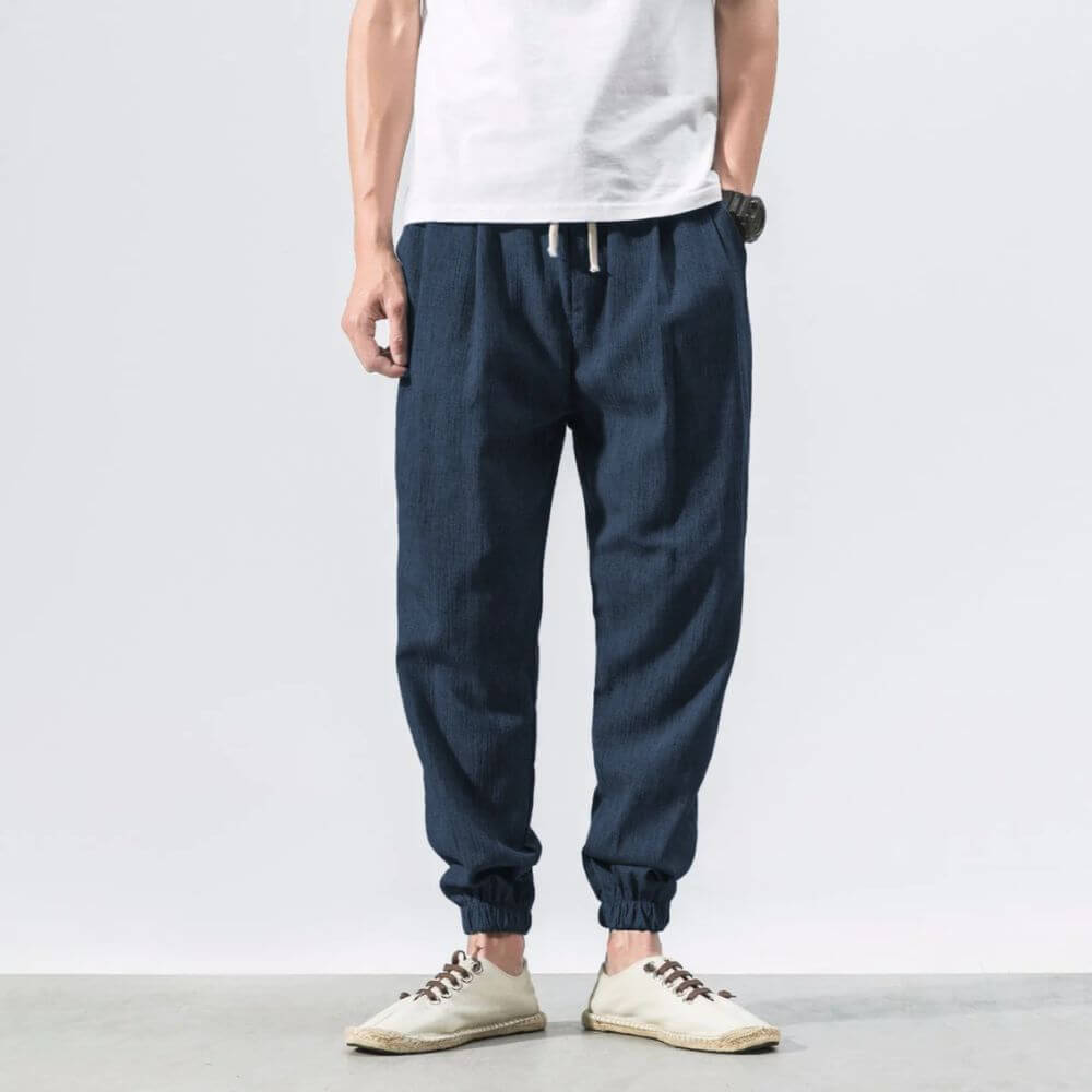 Pantalones cómodos de estilo japonés
