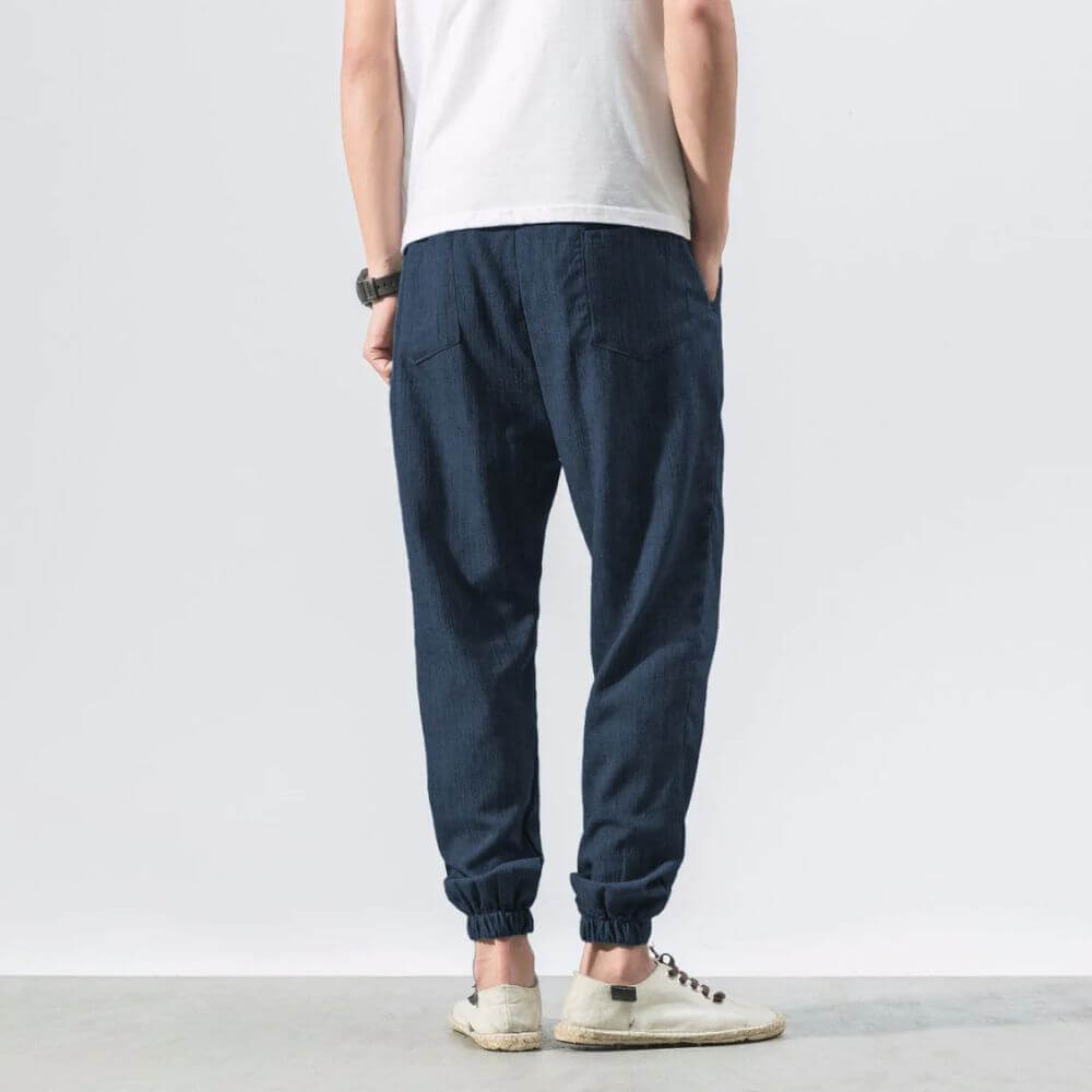 Pantalones cómodos de estilo japonés
