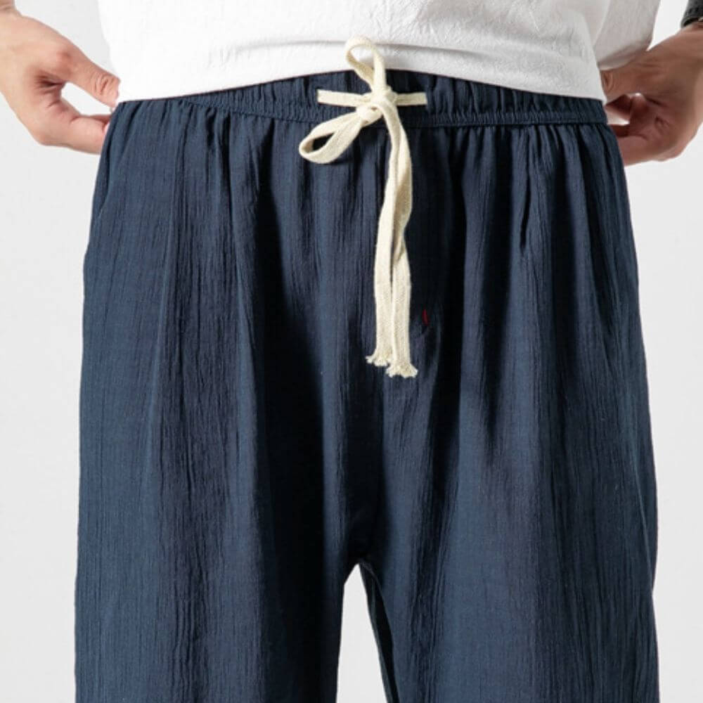 Pantalones cómodos de estilo japonés
