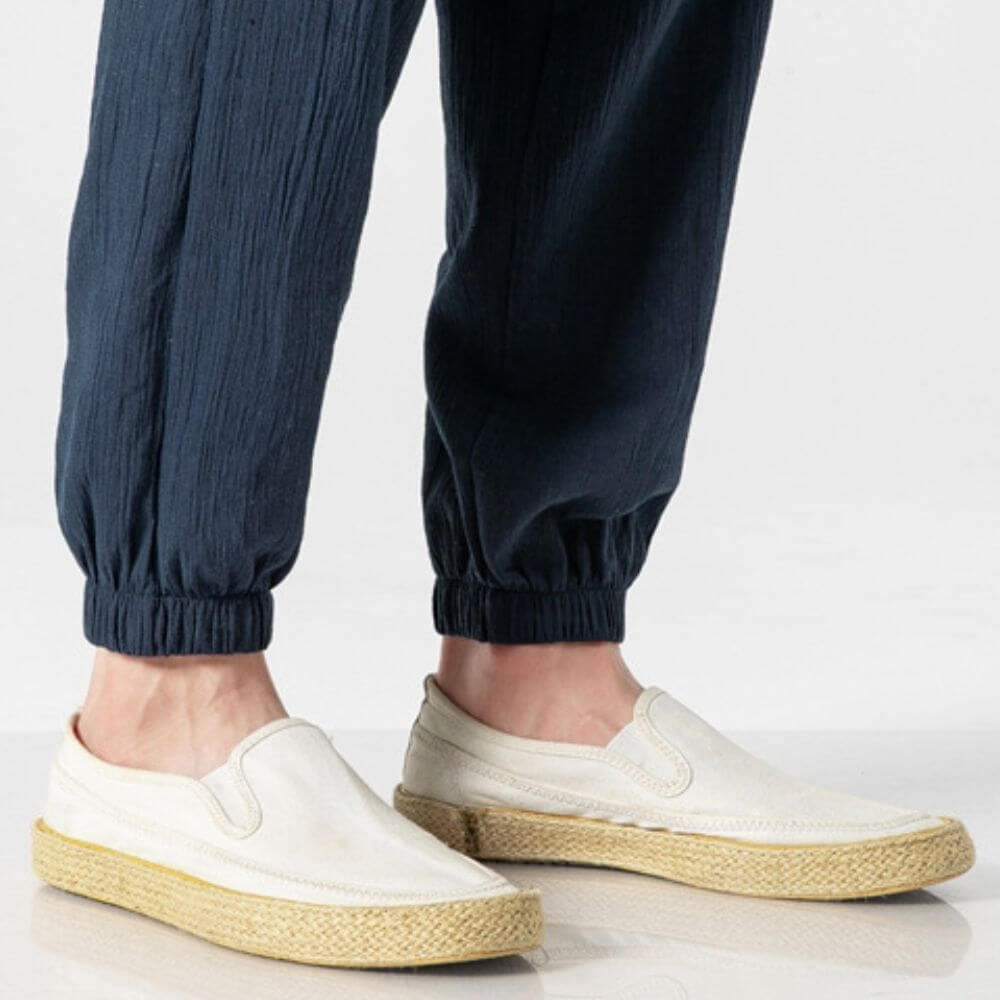Pantalones cómodos de estilo japonés