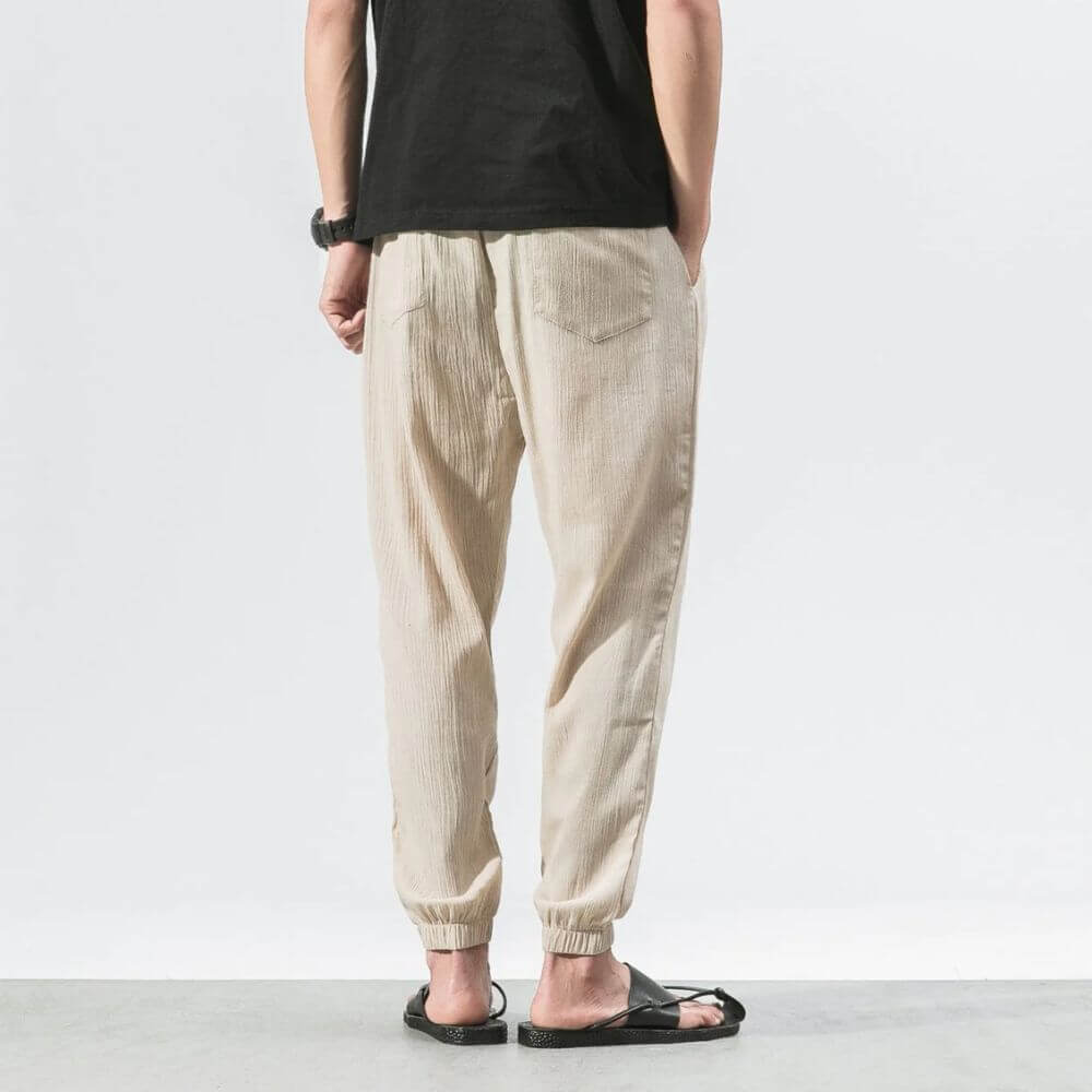Pantalones cómodos de estilo japonés