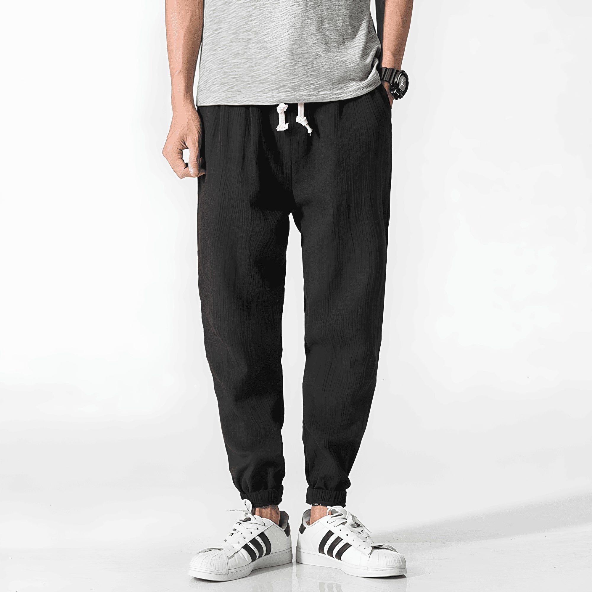 Pantalones cómodos de estilo japonés