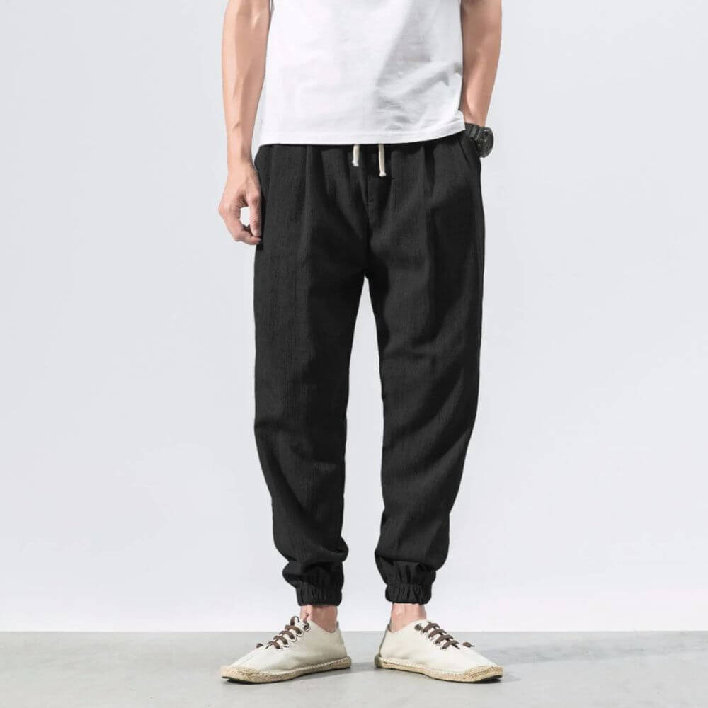Pantalones cómodos de estilo japonés