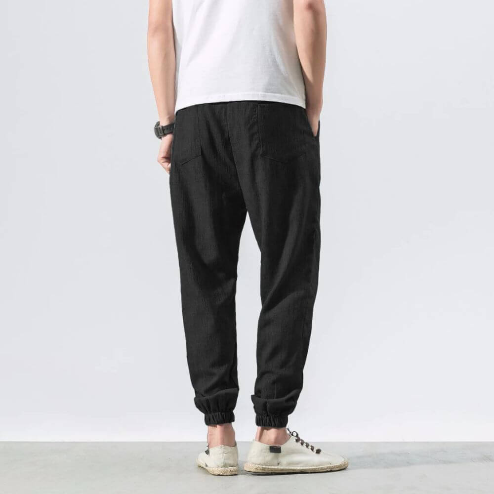 Pantalones cómodos de estilo japonés