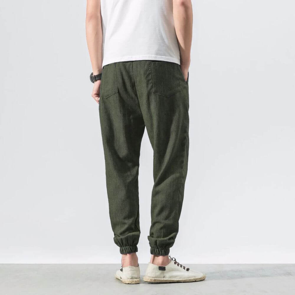 Pantalones cómodos de estilo japonés
